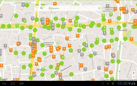 точки доступа на карте Osmino WiFi